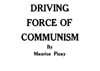 Library of Political Secrets #1 – The Secret Driving Force of Communism (1963/1977)