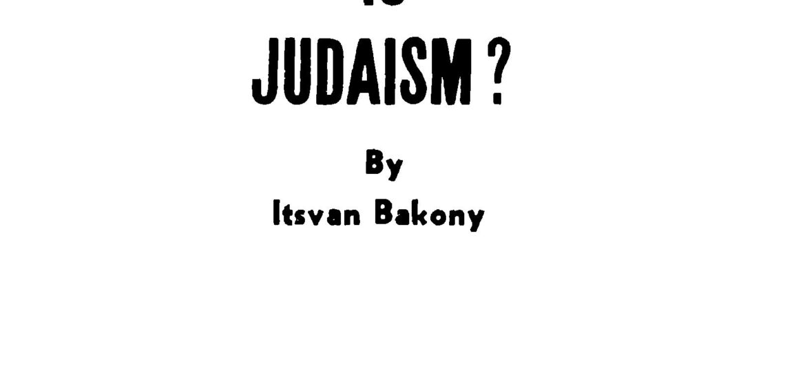 Library of Political Secrets #3 – What Is Judaism? (1969)